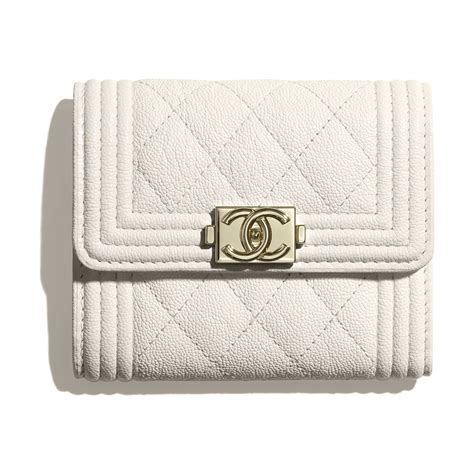 chanel wallet white|chanel wallet cost.